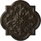 Ekena Millwork Bonetti Ceiling Medallion (Fits Canopies up to 5 1/8"), 20"OD x 1 3/4"P, Stone Hearth Crackle CM20BOSHC - alternate 1